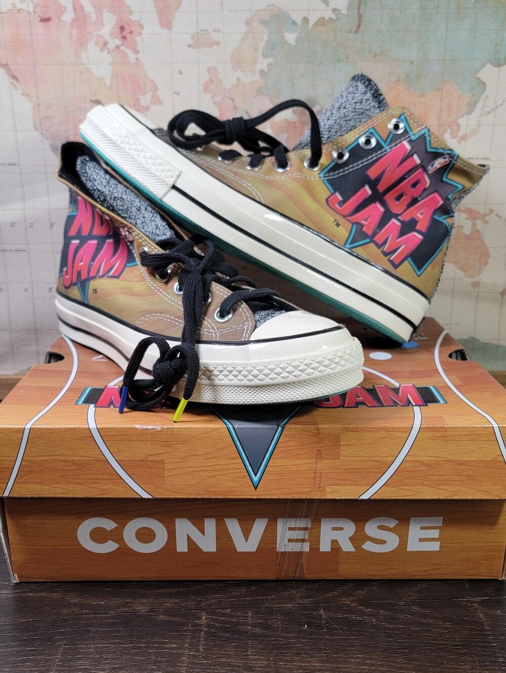 BRAND NEW Converse NBA JAM Chuck Taylor All Star 70 Hi Womens Sz 9.5